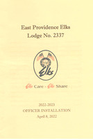EAST PROVIDENCE INSTALLATION OF OFFICERS 2022-2023